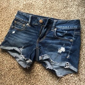 Size 0 American eagle shorts